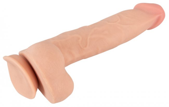 Dildo with Movable Skin 25 cm