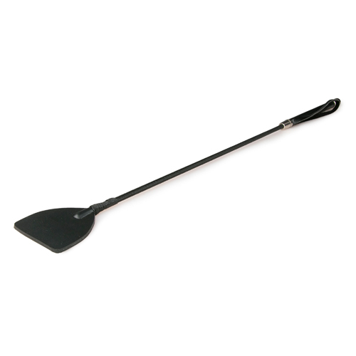 EasyToys Leather Crop Whip lång och flexibel piska
