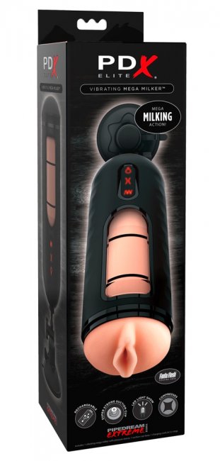 PDX Elite Vibrating Mega Milker