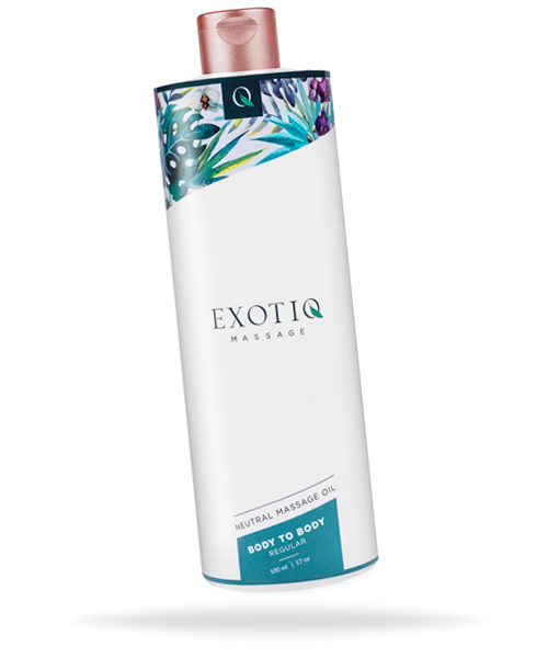 Exotiq Body To Body Oil 500 ml - En halvliter massageolja med härlig arom