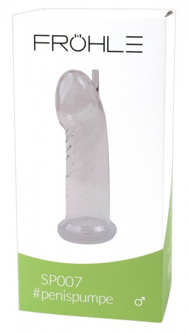 Penispump tillverkad av högkvalitativt material. Bekväm passform. Kompatibel med alla fröhle produkter. Ergonomisk design.