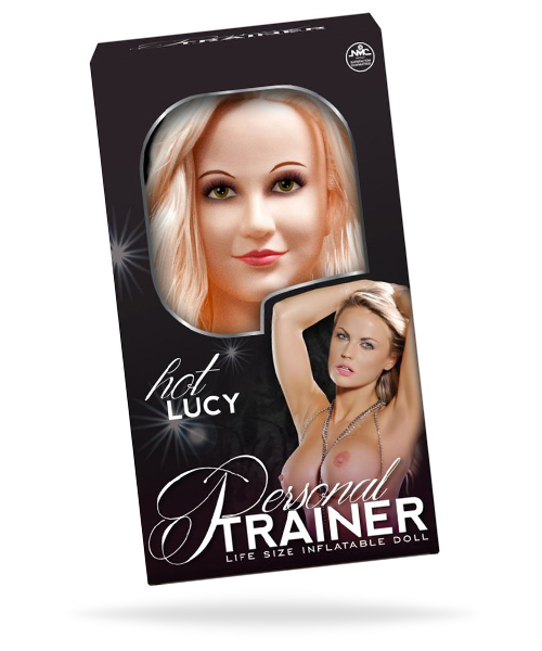 Hot Lucy Lifesize Love Doll - Blond härlig uppblåsbar sexdocka med vibrator