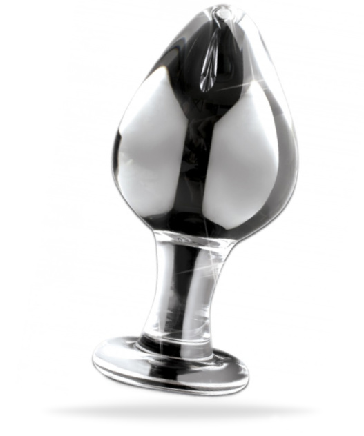 Analplugg tillverkad av temperaturkänsligt glas. Elegant handgjord med ett öga för detaljer. Snygg och unik design.