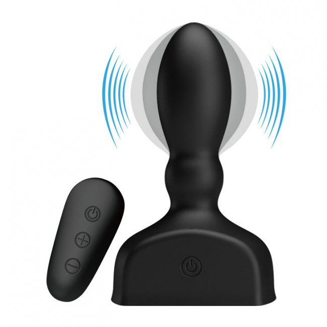 Anal Vibrator Inflatable Pulse