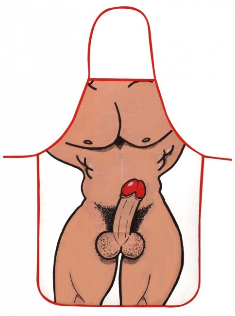 Sexy nude apron