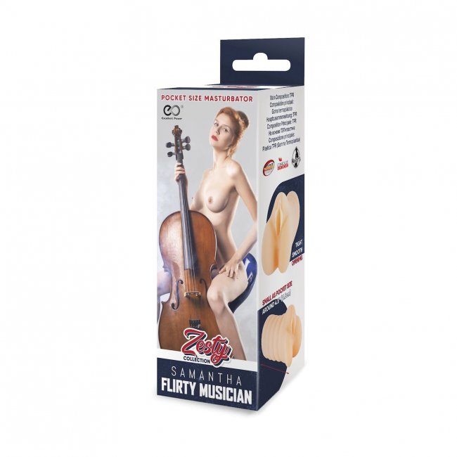 Samantha flirty musician Zesty Masturbator