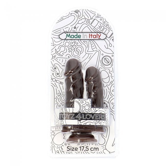 Caino and Abele Double Dildo - Brown