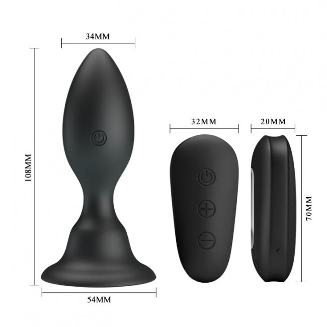 Anal Vibrator Obsidian
