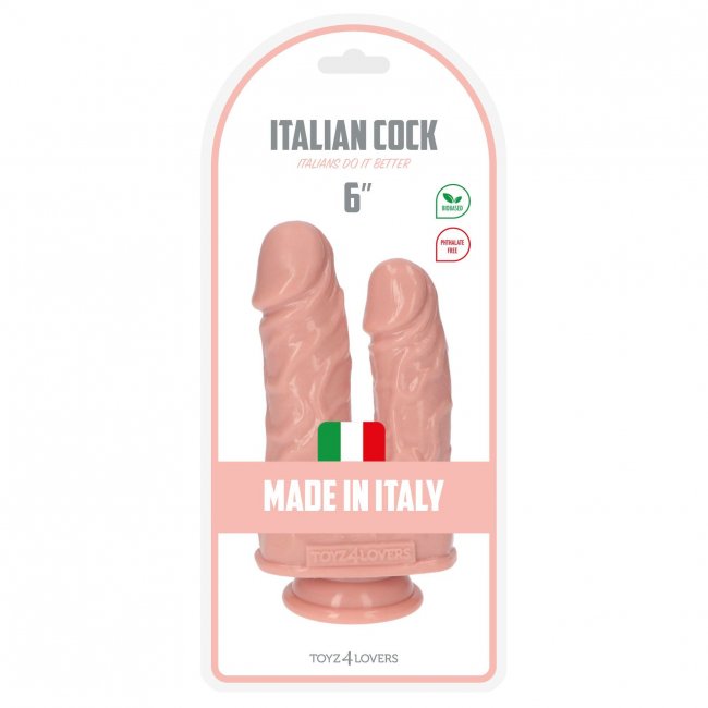 Caino and Abele Double Dildo - Beige