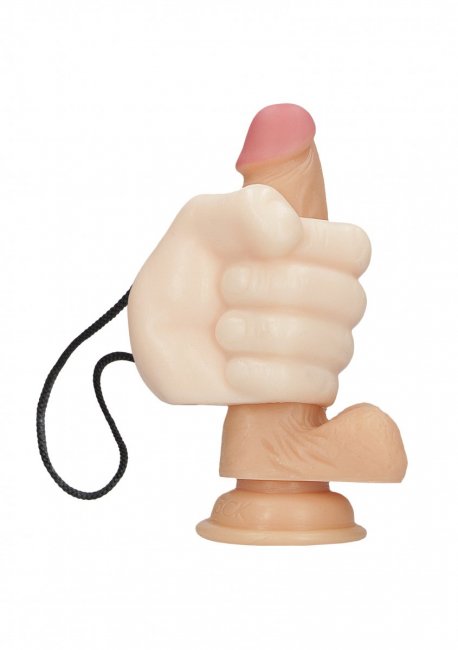Ihålig tvål formad som en hand. Enkel att använda samtidigt som du rengör händerna. Svart snöra ingår. Rolig skämt present.