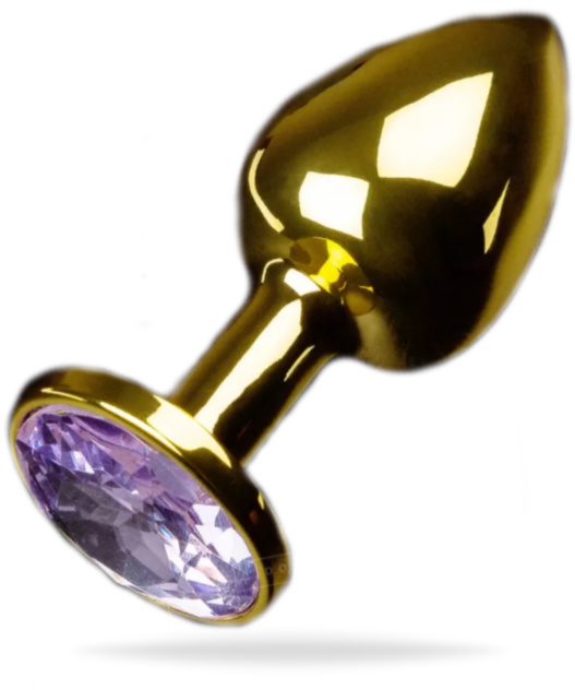Jewellery Small Gold Baby Purple