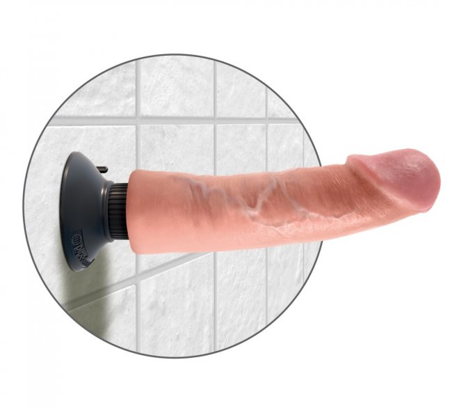 King Cock 9" Vibrating Cock