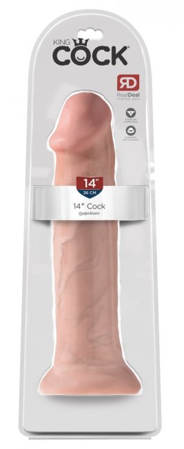 Extremt realistisk dildo med mycket verklighetstrogna detaljer. Tillverkad av högkvalitativ PVC. Stark sugkopp i botten.