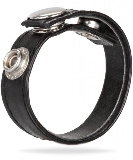 Leather 3-Snap Ring