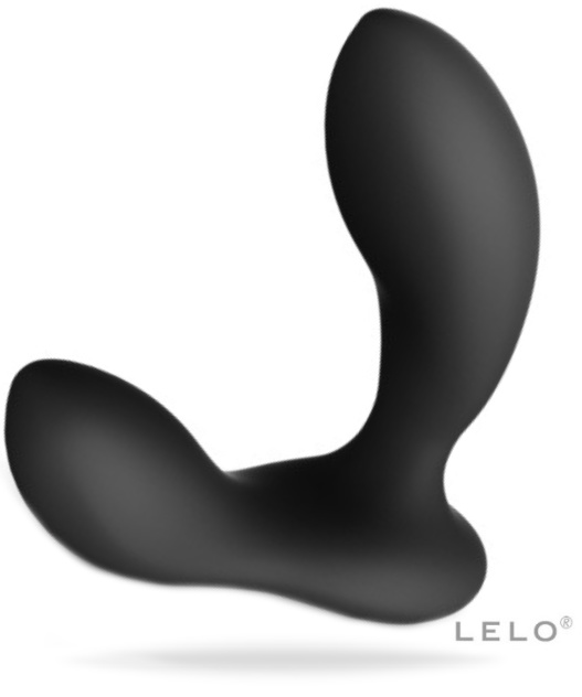 Svart lyxig och vattentät prostatastimulator av silikon - LELO Bruno