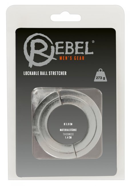 Lockable Ball Stretcher - Låsbar kukring 3,8 cm