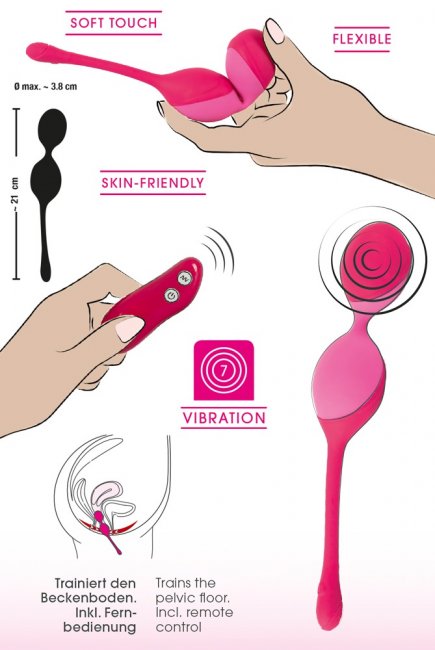 Sweet Smile Remote Controlled Love Balls