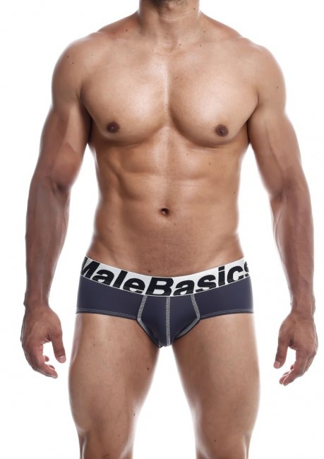 MaleBasics Microfiber Brief Grå