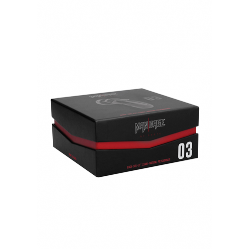 Sexig kyskhetsbur tillverkad av högkvalitativt och slitstarkt material. Ingår olika ringar för en bekväm och perfekt passform