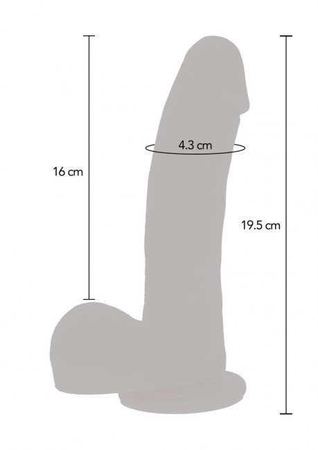 Realistisk dildo. Silikon. 6 vibrationer och 2 hastigheter. Fjärrstyrd. Laddning. Magnetisk pulserande tryck rörelse. Enkel.