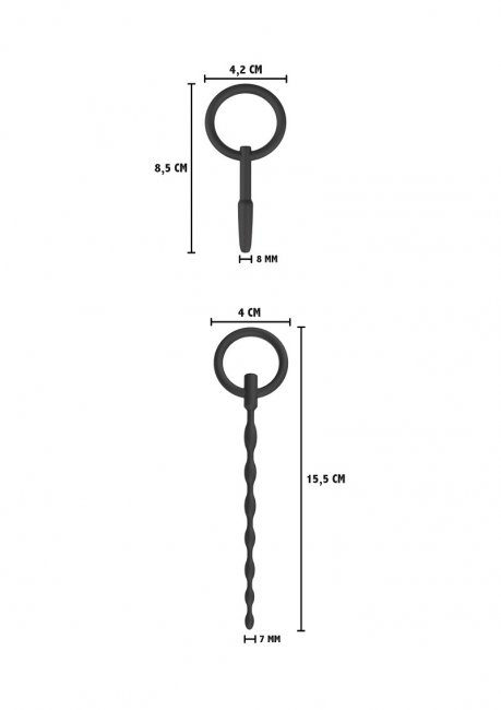 Extreme Penis Plugs Set Small