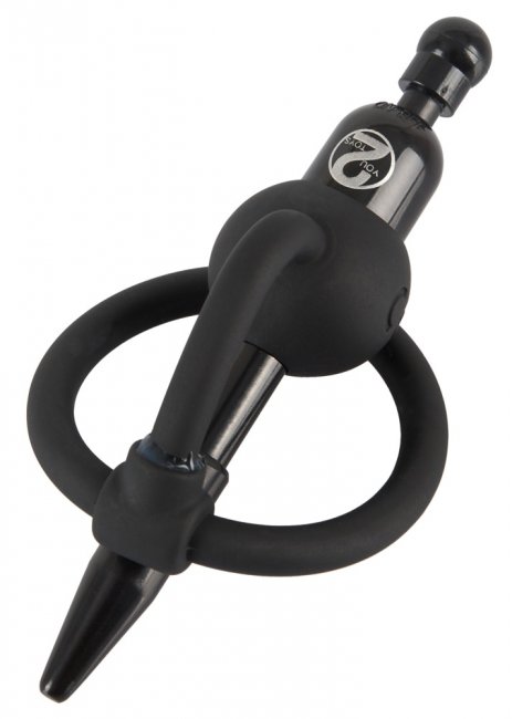 Vibrerande dilator med glans ring. Tillverkad av högkvalitativ silikon. Sömlös, konformad design. Hygienisk och säker.