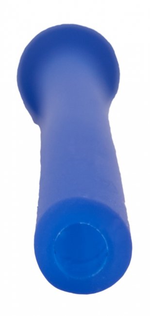 Ihålig dilator tillverkad av högkvalitativ silikon. Stoppkula i toppen. Flexibel design. Avtagbar propp. Enkel användning.