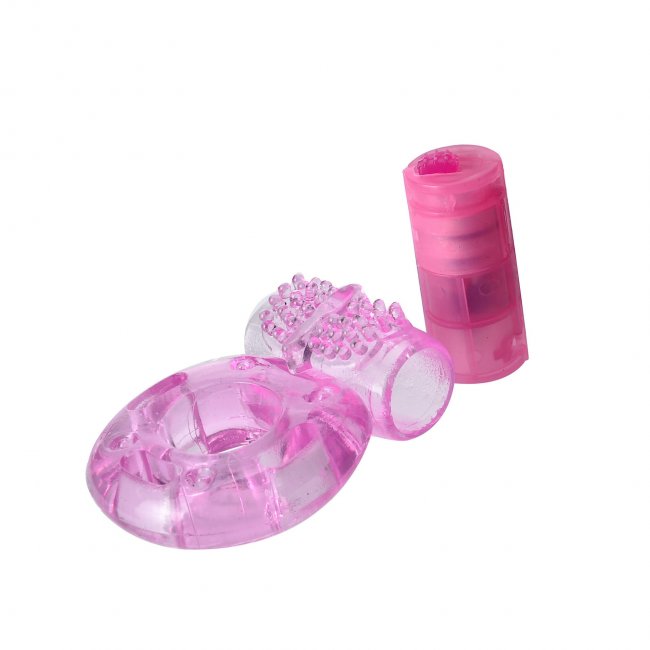 Lovesecret - Vibrerande rosa cockring