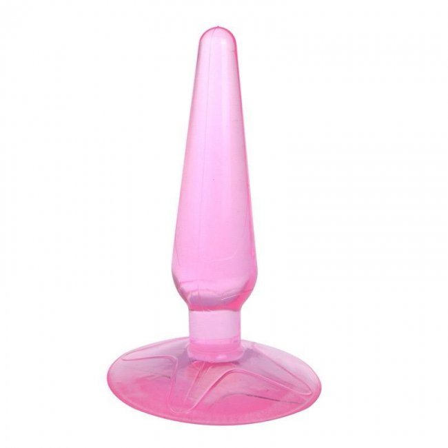 Lovesecret - Rosa plugg med sugpropp