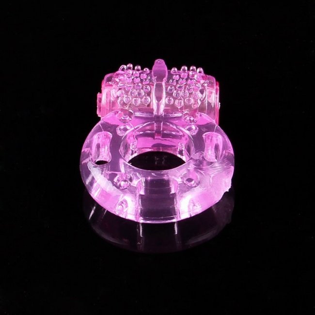 Lovesecret - Vibrerande rosa cockring