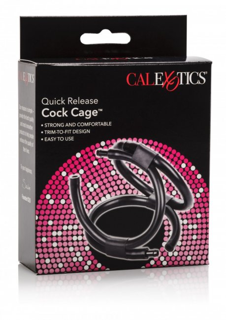 Quick Release Cock Cage Trippel penisring