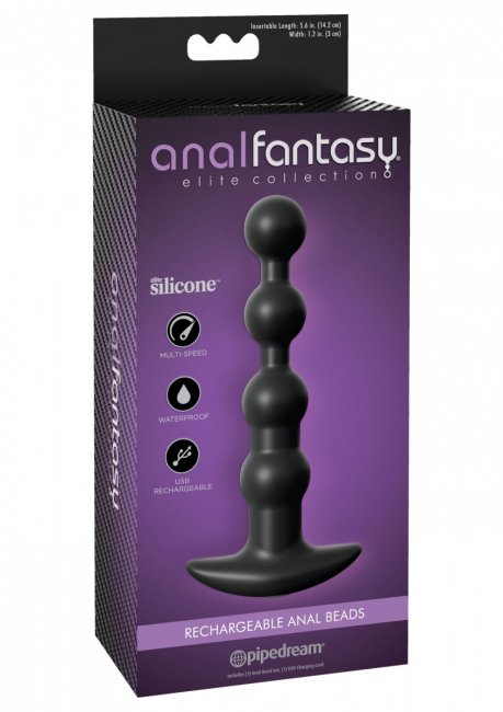 Rechargeable Anal Beads - förpackning