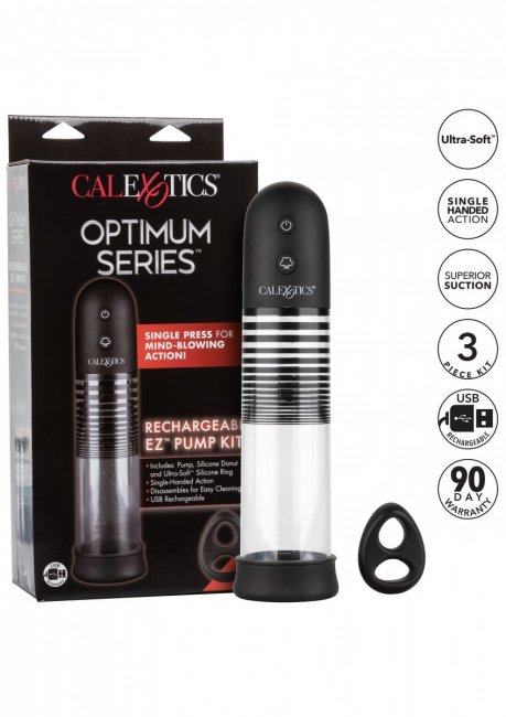 Rechargeable Ez Pump Kit - förpackning med information om produkten