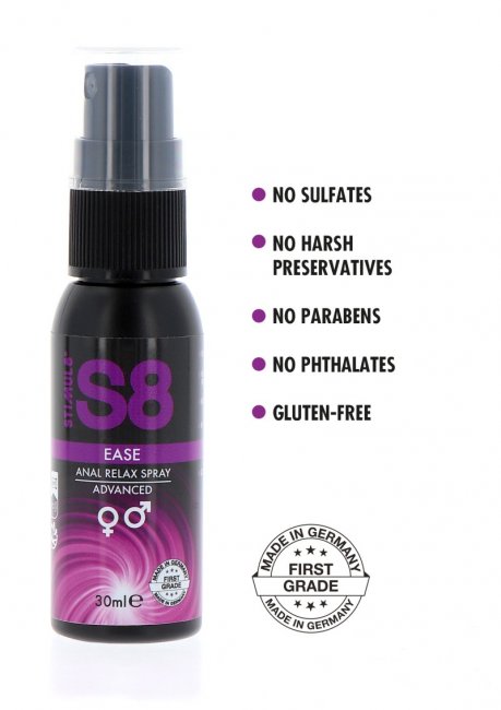 S8 Ease Anal Relax Spray