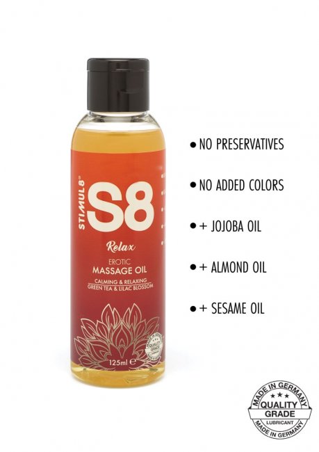 S8 Massage Oil Relax
