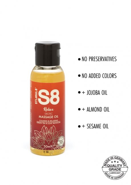 S8 Massage Oil Relax