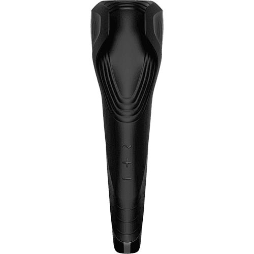 Satisfyer men wand - Svart wand vibrator för män
