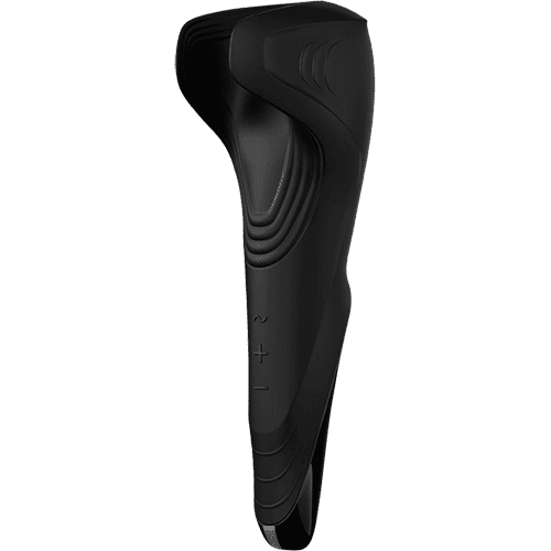 Satisfyer men wand - Svart wand vibrator för män