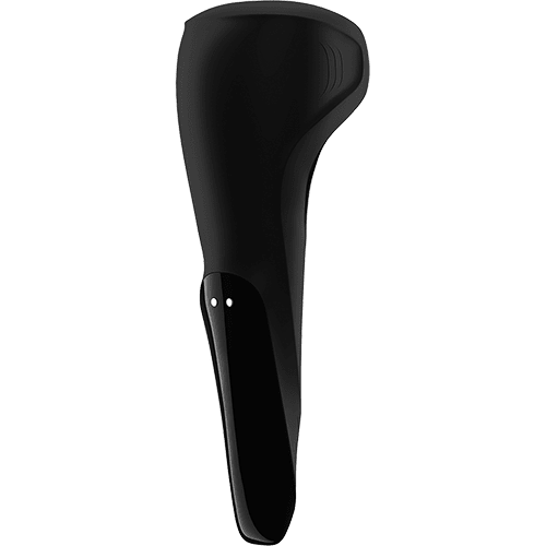 Satisfyer men wand - Svart wand vibrator för män