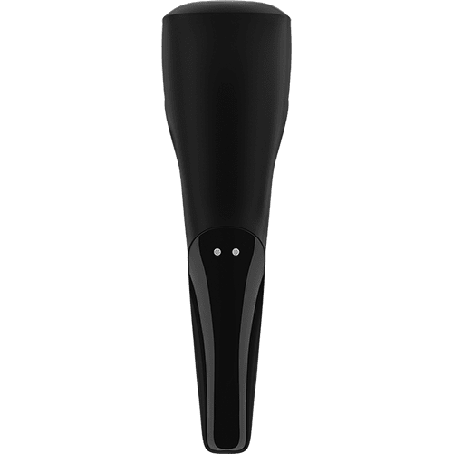 Satisfyer men wand - Svart wand vibrator för män