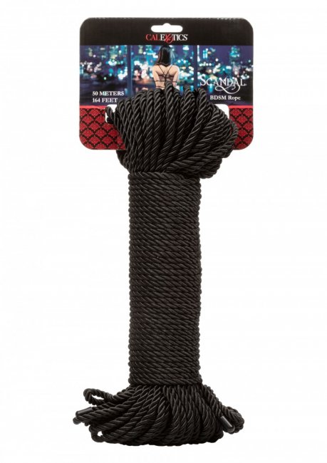 Silkeslent 50 meters rep som fungerar till allt inom bondage. Tillverkad av bomull och polyester. Enkel att använda.