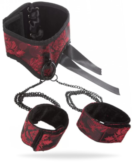 Scandal Posture Collar With Cuffs