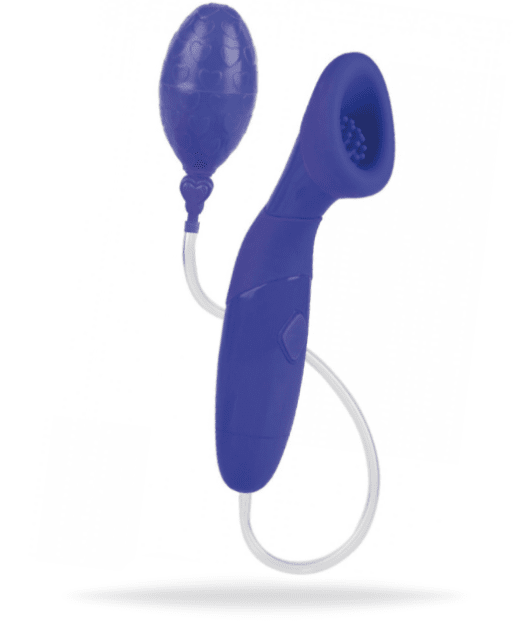 Scintillation Arousal Pump Blå vibrerande klitorispump