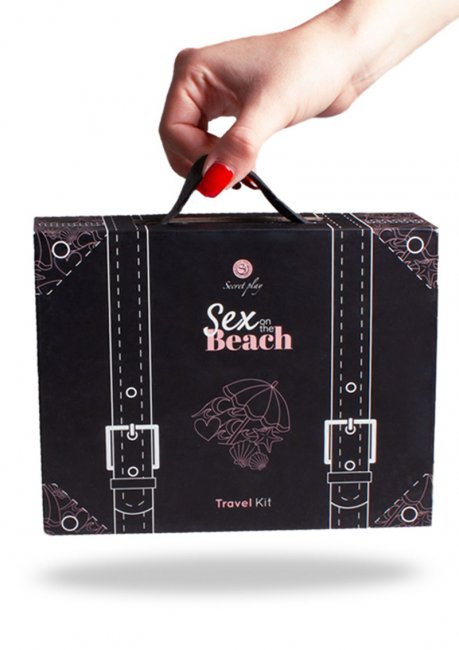 Perfekt kit för en person på resande fot. Vibrator, tärning, kort och glidmedel allt förpackat i en liten och lätt resväska.