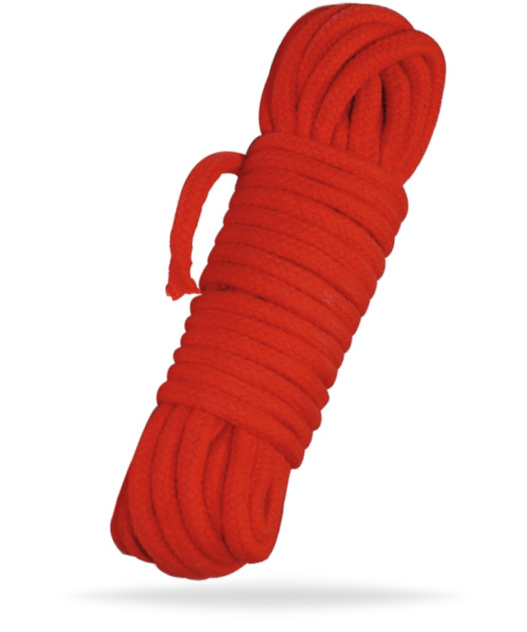 Flätat bondage-rep tillverkad av 100% bomull. Fängslande bondage-spel för nybörjare och experter. Rivsäker och slitstark.