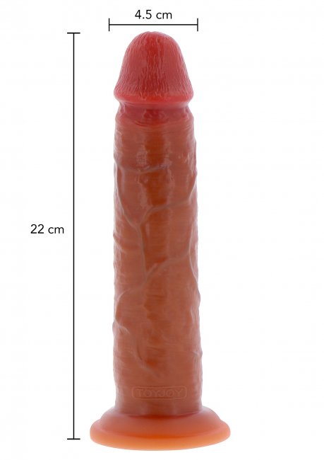 Silicone Foreskin Dong 22 cm