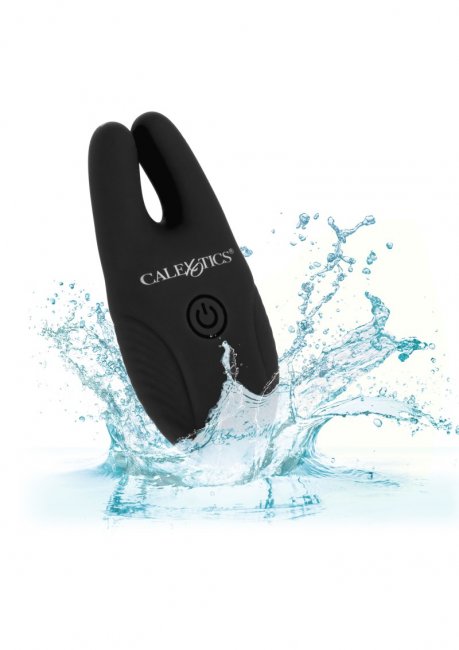 Uppladdningsbara klämmor tillverkad av mjuk silikon. Helt vattentät. 12 olika vibrationer. Fjärrstyrd. Intensiva funktioner