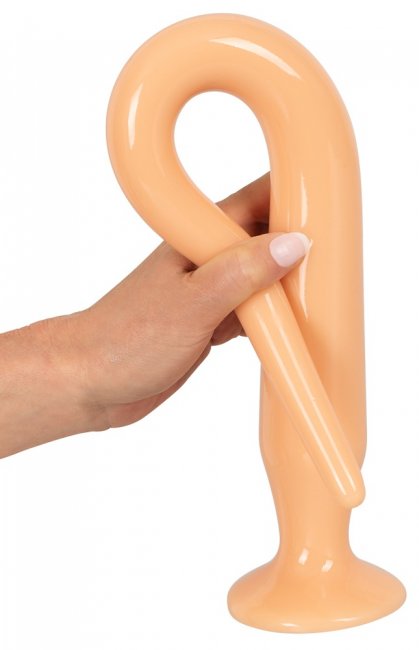 Tre extra långa analpluggar. Mycket flexibel och böjlig. Sugkopp i botten. PVC. Olika vikter och storlekar. Gradvist ökande.