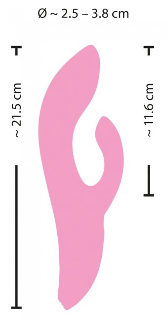 Sweet Smile Nodding Rabbit Vibrator