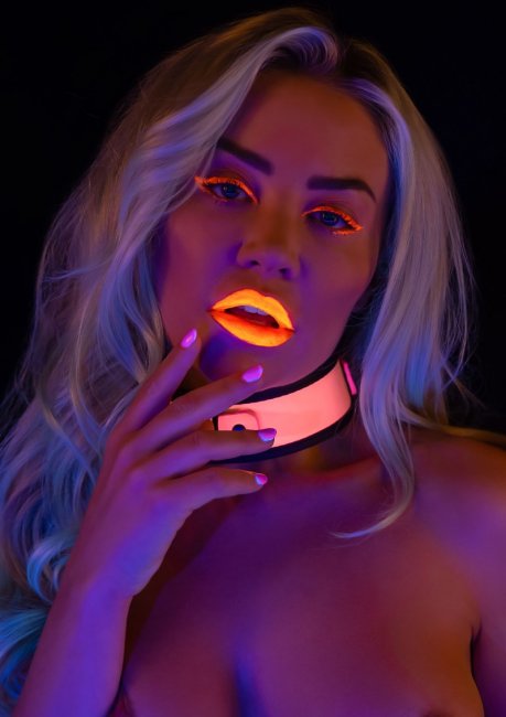 Taboom Glow In The Dark Collar and Leash